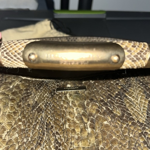 Burberry vintage python shoulder bag - Picture 3 of 9